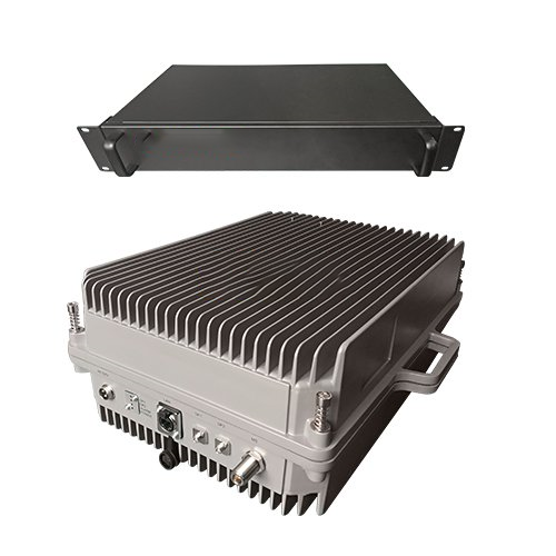  华容TETRA800数字警用集群数字光纤直放站远近端机